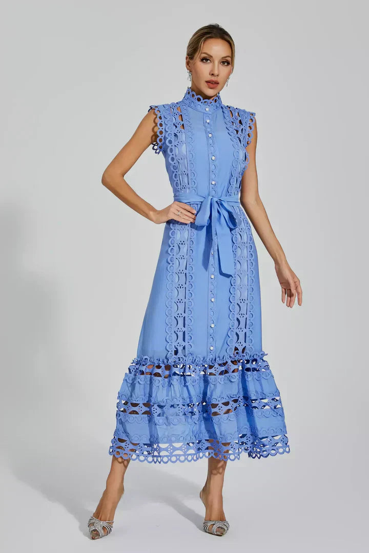 Maya - Elegancka sukienka bez rękawów