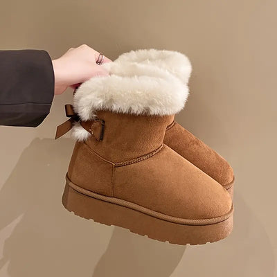 Damskie buty zimowe - podszyte polarem, ciepłe i wygodne