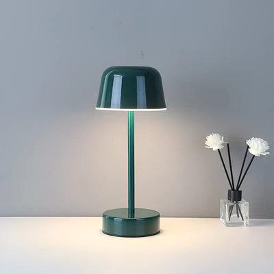 Kolorowa lampa stołowa LED w stylu retro, bezprzewodowa, USB