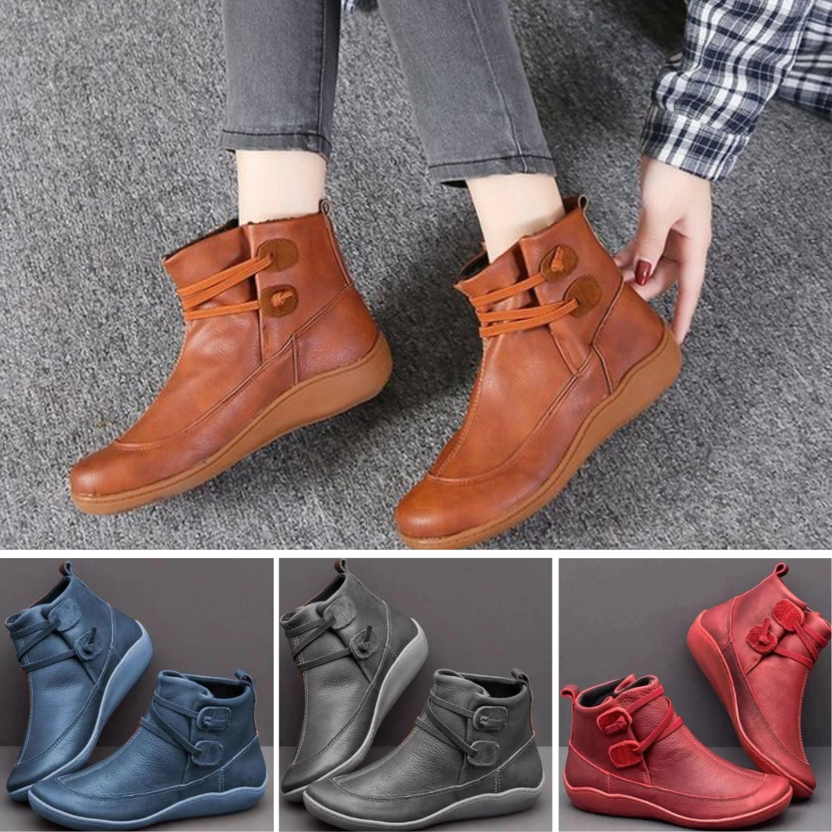 Hilda - Nowe brytyjskie wodoodporne buty w jakości retro