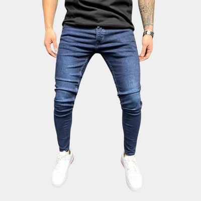 Aleksander - Modne męskie spodnie casualowe Skinny Fit