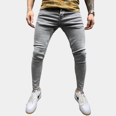 Aleksander - Modne męskie spodnie casualowe Skinny Fit