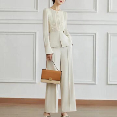 Aniela - Elegancki 2-częściowy nowoczesny strój damski