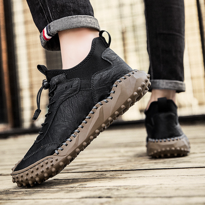 Atlatl - Eleganckie męskie buty outdoorowe o doskonałej przyczepności