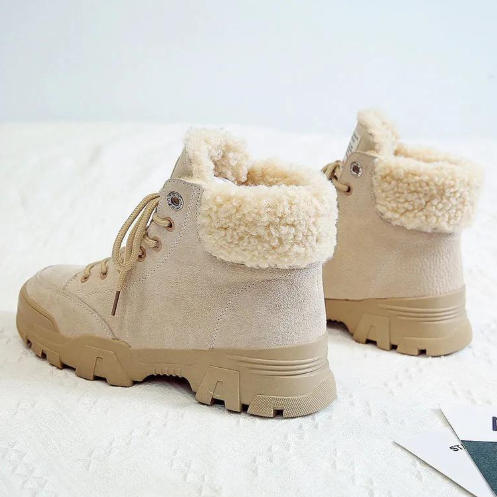 Arlise - Eleganckie, ekologiczne, pluszowe buty zimowe dla kobiet