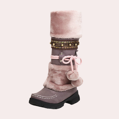 Angelia - Stylowe damskie buty śniegowe zapewniające doskonałe ciepło
