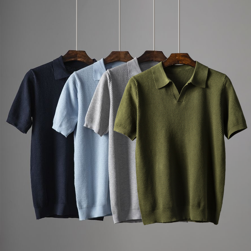 Antonio™ - Męska koszulka polo o niepowtarzalnej elegancji!