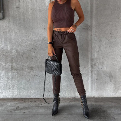 Alicja - Eleganckie spodnie cargo