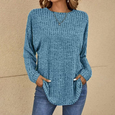 Aleksandra - Stylowy Damski Sweter z Eleganckim Akcentem