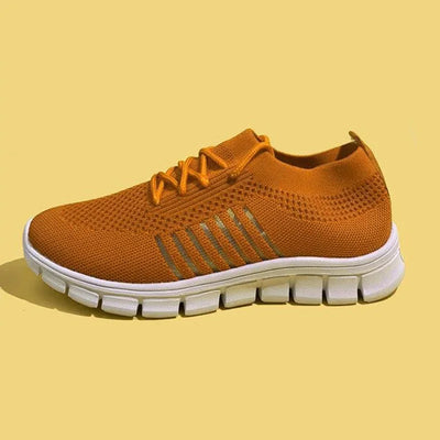 Damskie Sportowe Buty Sneakersy z Przewiewnej Siatki