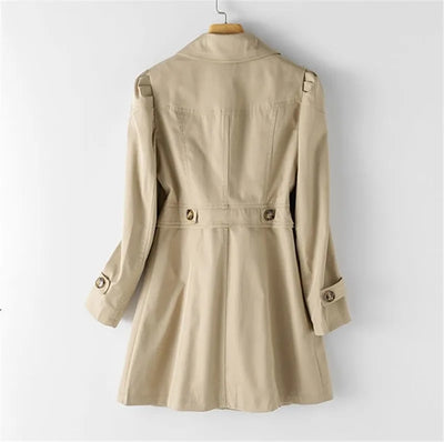 Barbara™ - Płaszcz Trench Z Kaszmiru Premium