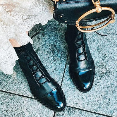 Annamaria™ - Wysokiej jakości buty z eleganckimi sznurowadłami