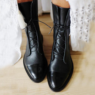 Annamaria™ - Wysokiej jakości buty z eleganckimi sznurowadłami