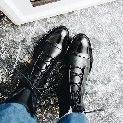 Annamaria™ - Wysokiej jakości buty z eleganckimi sznurowadłami
