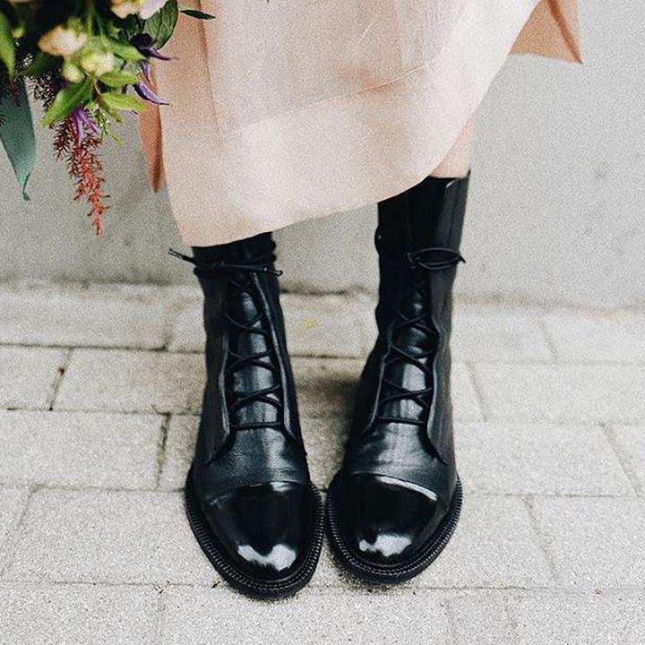 Annamaria™ - Wysokiej jakości buty z eleganckimi sznurowadłami