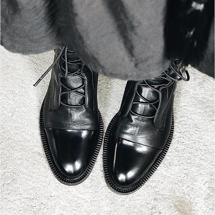 Annamaria™ - Wysokiej jakości buty z eleganckimi sznurowadłami