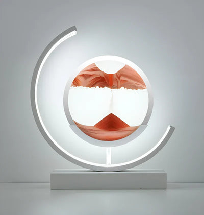 Sandscape - lampa LED z płynnym piaskiem i ruchomymi piaskami 3D
