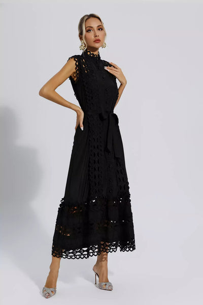 Maya - Elegancka sukienka bez rękawów