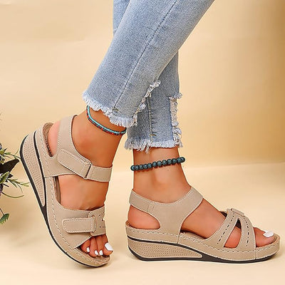 Modne sandały damskie - Wygodne, antypoślizgowe sandały Wandel- & Modesandalen met Verstellbare
