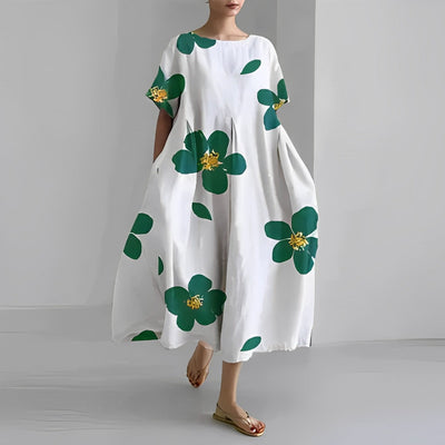 Sukienka boho z cudowną kwiatową fantazją Genova™️