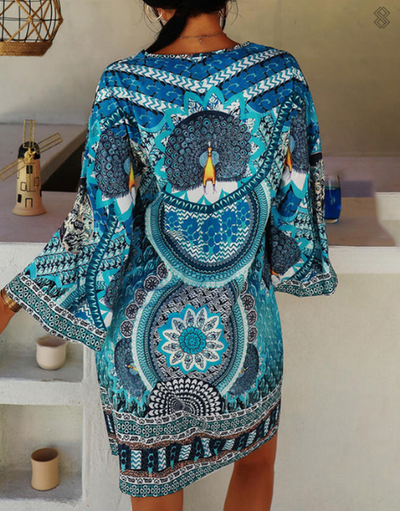 Łucja - Letnia sukienka boho damska