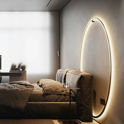 AuraCircle - Minimalistyczna Okrągła Lampa Ścienna