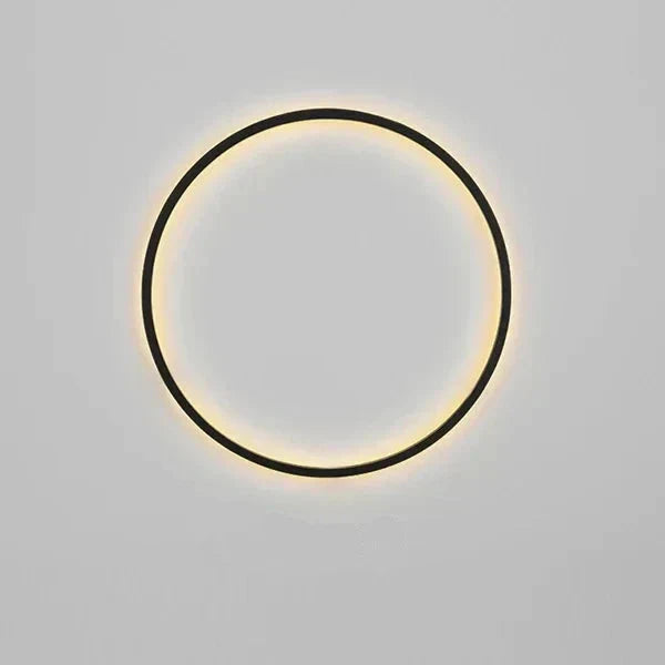 AuraCircle - Minimalistyczna Okrągła Lampa Ścienna