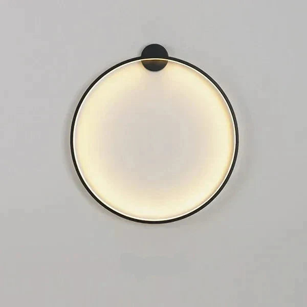 AuraCircle - Minimalistyczna Okrągła Lampa Ścienna