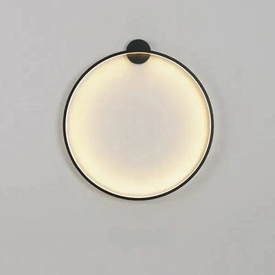 AuraCircle - Minimalistyczna Okrągła Lampa Ścienna