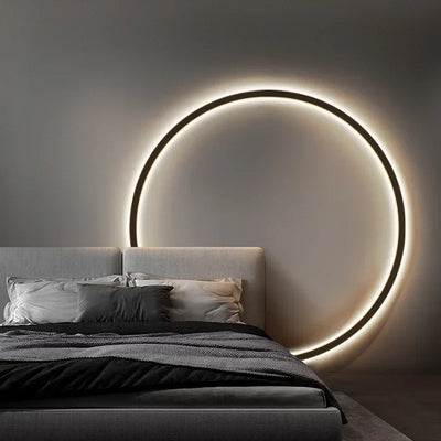AuraCircle - Minimalistyczna Okrągła Lampa Ścienna