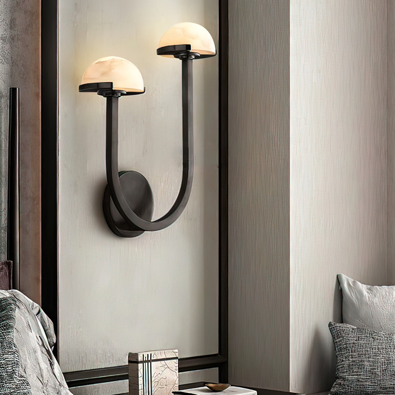Alabastrowa Lampa Półprzezroczysty Design i Przytulna Atmosfera