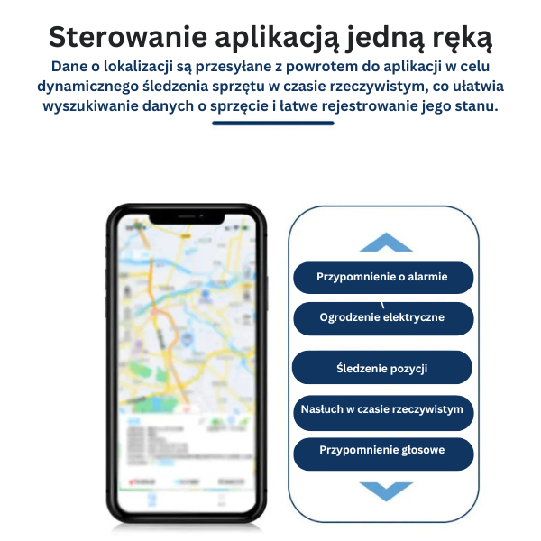Silny magnetyczny lokalizator GPS zapobiegający zgubieniu samochodu
