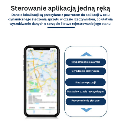Silny magnetyczny lokalizator GPS zapobiegający zgubieniu samochodu