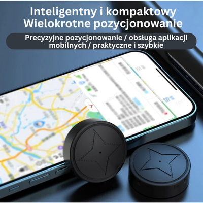 Silny magnetyczny lokalizator GPS zapobiegający zgubieniu samochodu