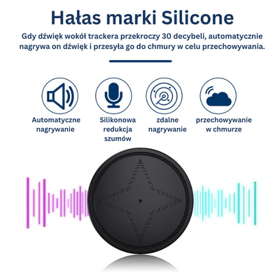 Silny magnetyczny lokalizator GPS zapobiegający zgubieniu samochodu