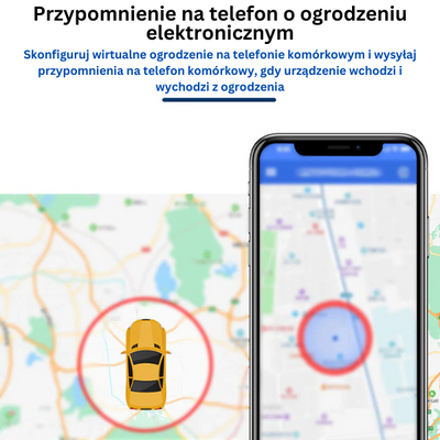 Silny magnetyczny lokalizator GPS zapobiegający zgubieniu samochodu