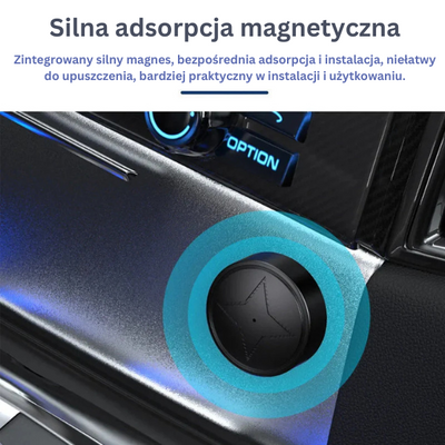 Silny magnetyczny lokalizator GPS zapobiegający zgubieniu samochodu