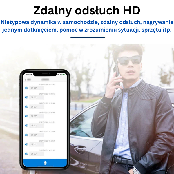 Silny magnetyczny lokalizator GPS zapobiegający zgubieniu samochodu
