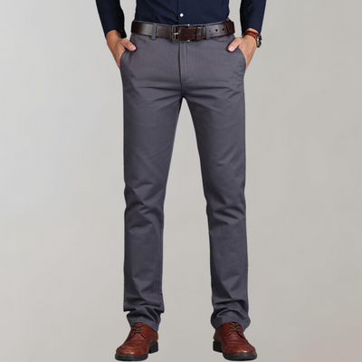 Aleksander - Chino męskie Elegant Pelle