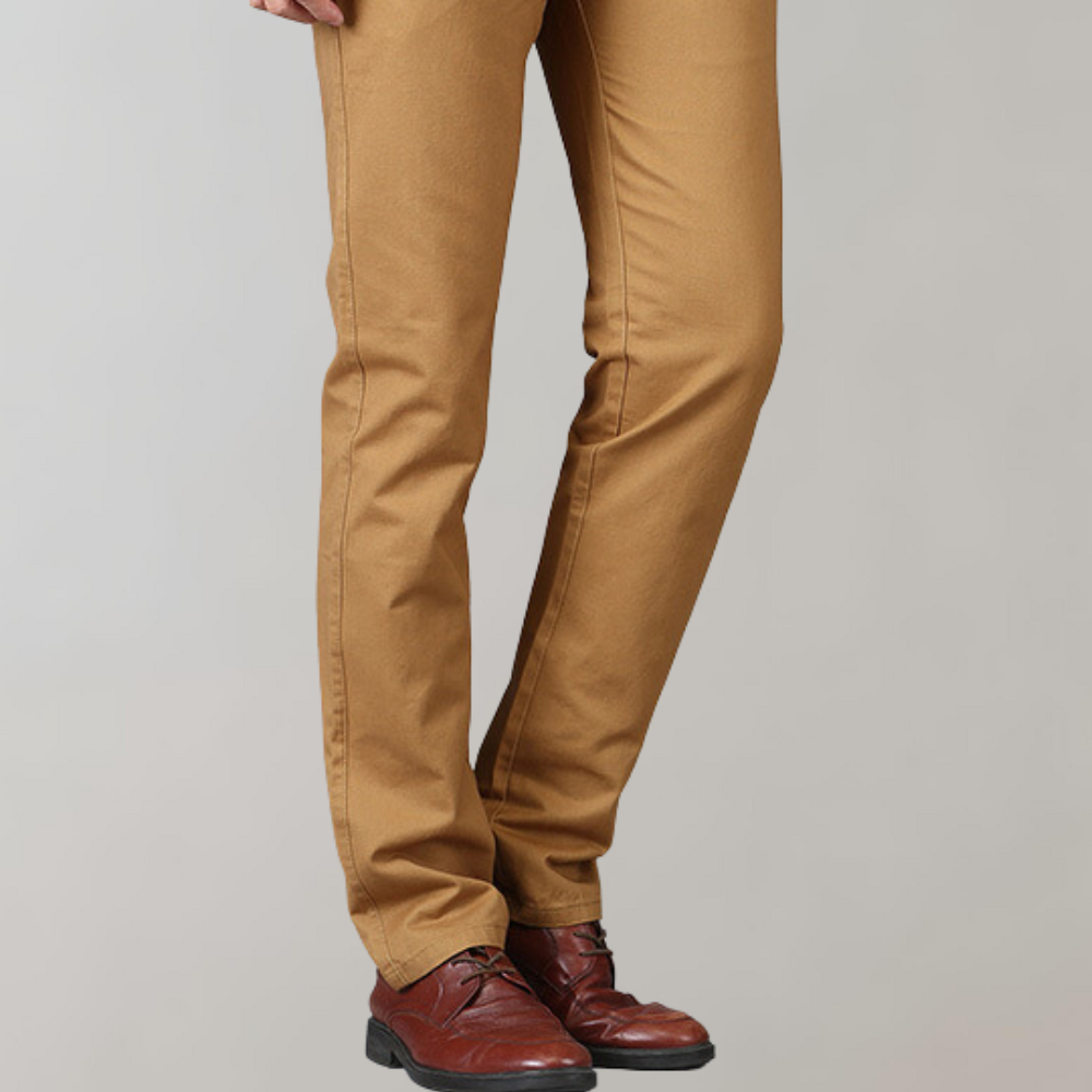 Aleksander - Chino męskie Elegant Pelle