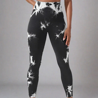 Sportowe legginsy z nadrukiem