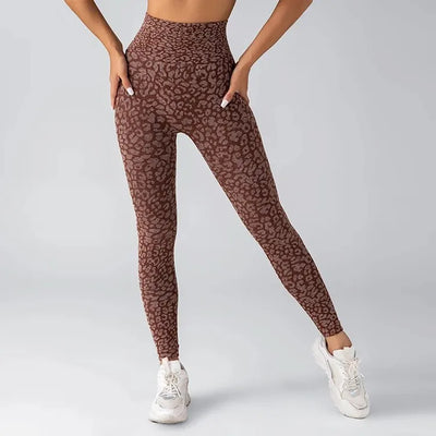 Legginsy w panterkę