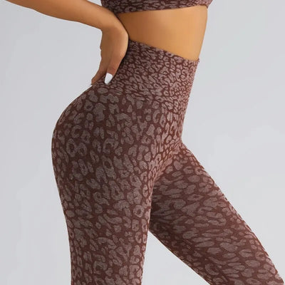 Legginsy w panterkę