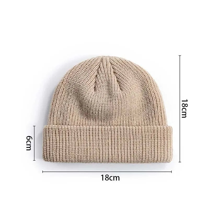 Alex | Unisex dzianinowa czapka na jesień i zimę