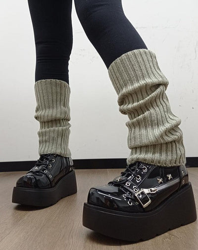 Buty na platformie ze zdobieniami Clemu