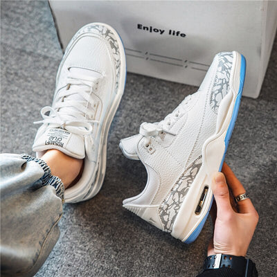 Męskie wysokie sneakersy w stylu koszykarskim