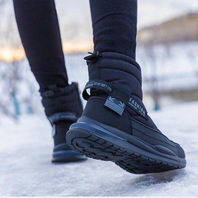 Męskie buty zimowe Groovywish Wielokolorowe buty wodoodporne
