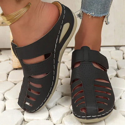 Damskie Ortopedyczne Buty Sandały z Regulowanym Zapięciem