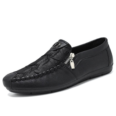 Łukasz - Wygodne Męskie Mokasyny Slip-On