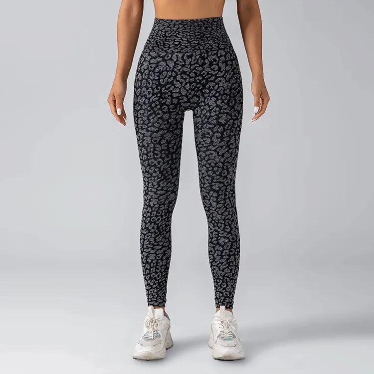 Legginsy w panterkę